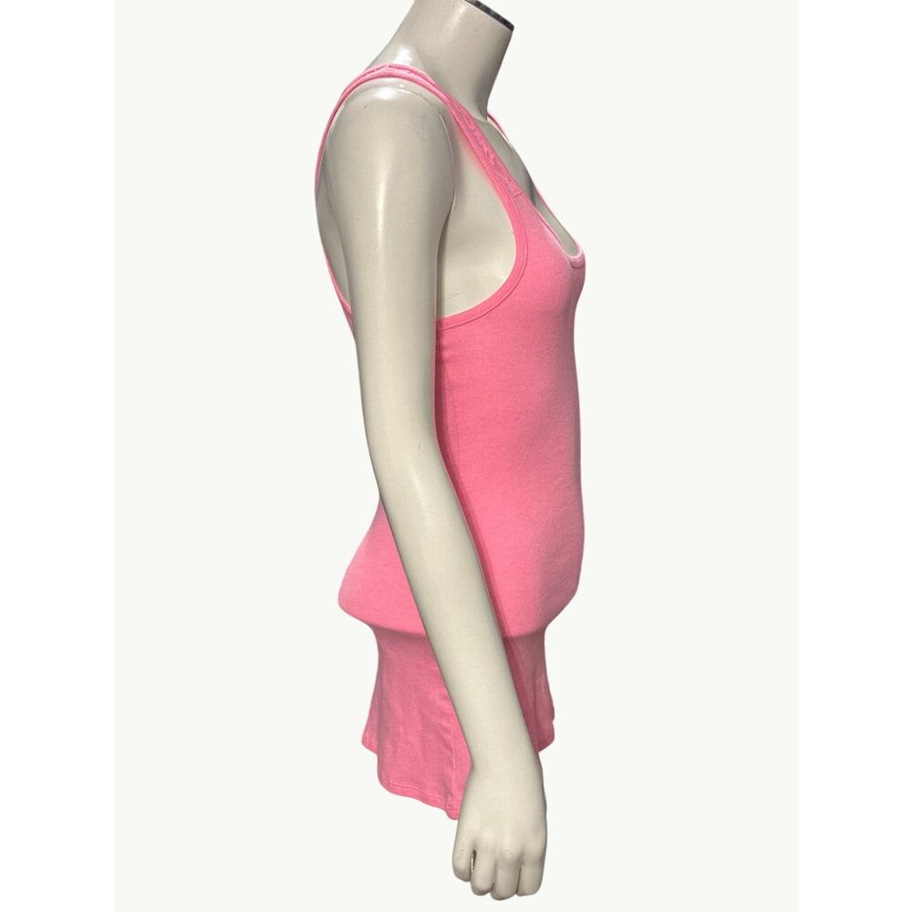 CCC Pink Lace Racerback Tank Top Size Small - Picture 4 of 6